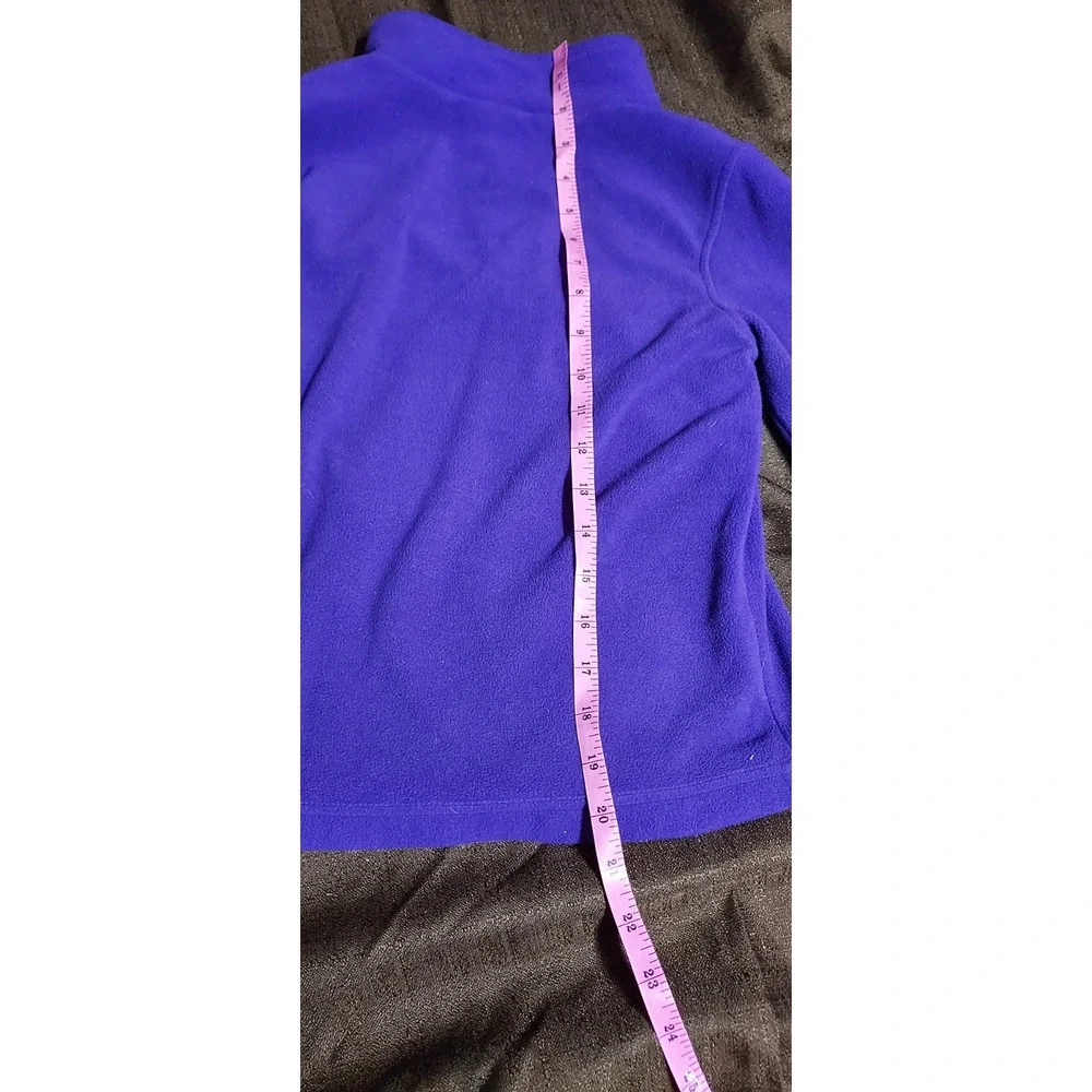 Danskin Now Girls Purple Full Zip Polyester Jacket Size M (7-8)